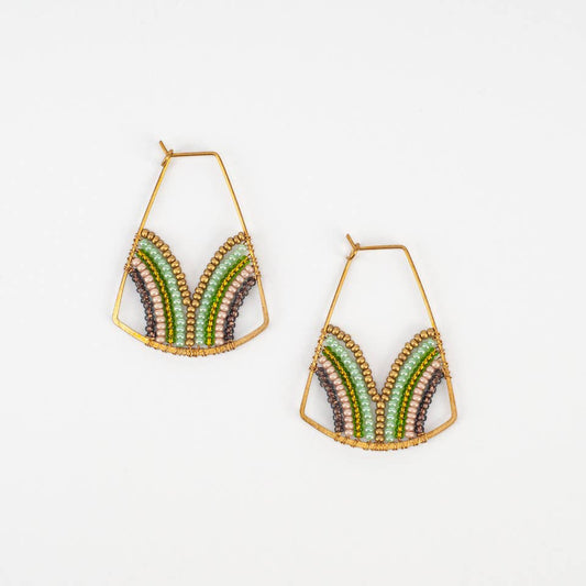 Altiplano - Wellspring Beaded Hoop Earrings