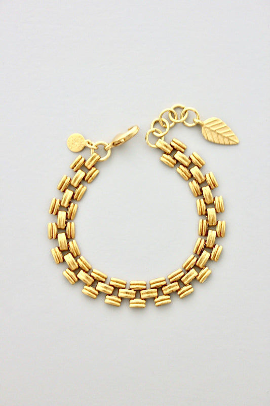 David Aubrey Gold Chain Bracelet