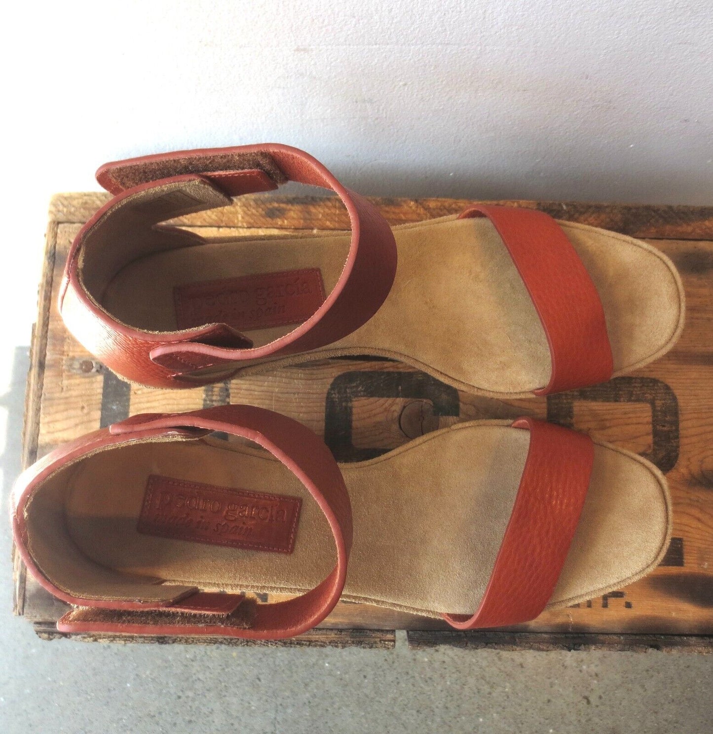 38.5 / 8.5 - Pedro Garcia NEW $595 Chutney Fidelia Sandals NEW w/ Box 4427SC