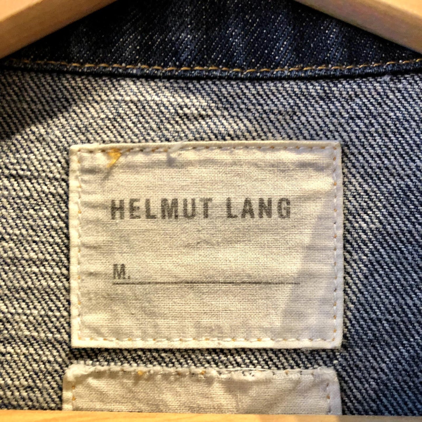 M / 44 - Helmut Lang Dark Wash Denim Button Up Jean Jacket 0721DK