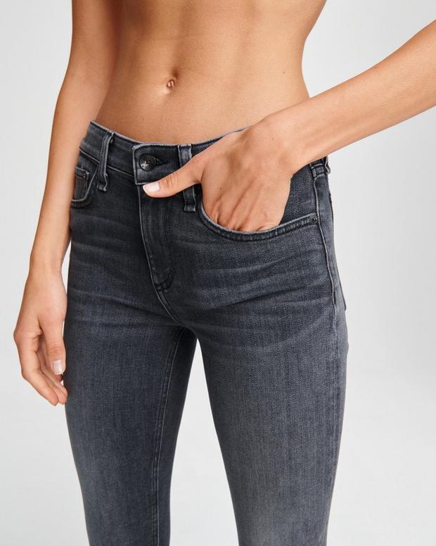 28 - Rag & Bone $195 ABbey Road Cate Mid-Rise Skinny Womens Jeans NEW 1214ML