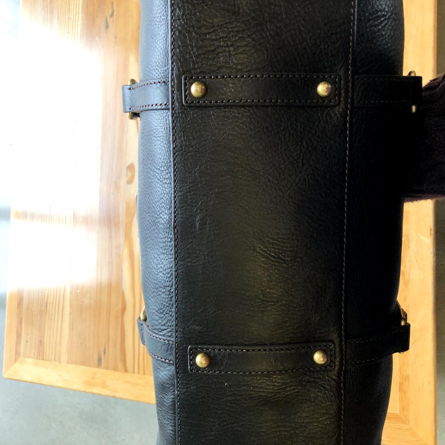 Dooney & Bourke $568 Black Pebble Grain Leather Large Satchel Purse NEW 0221PG