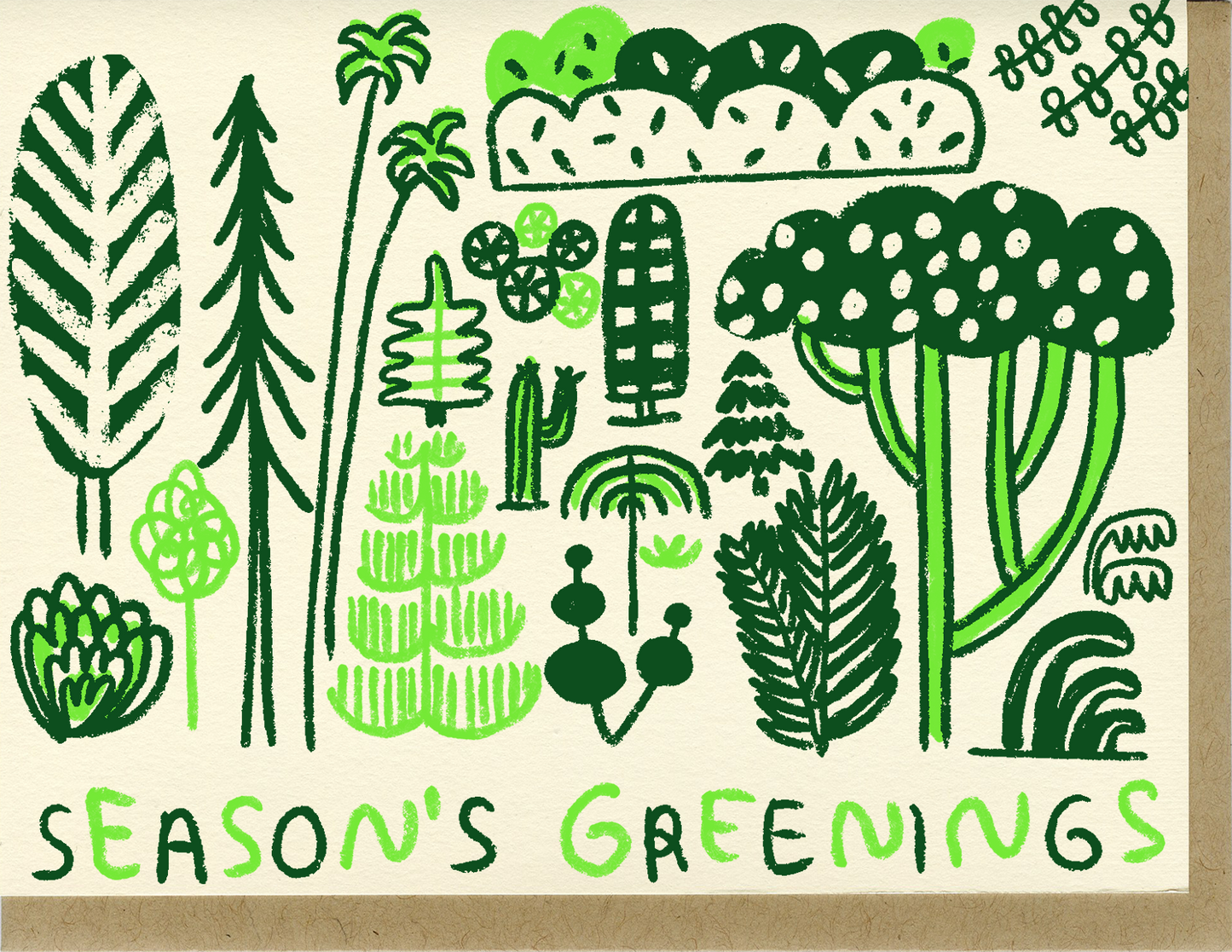 Seasons Greenings: Single Card