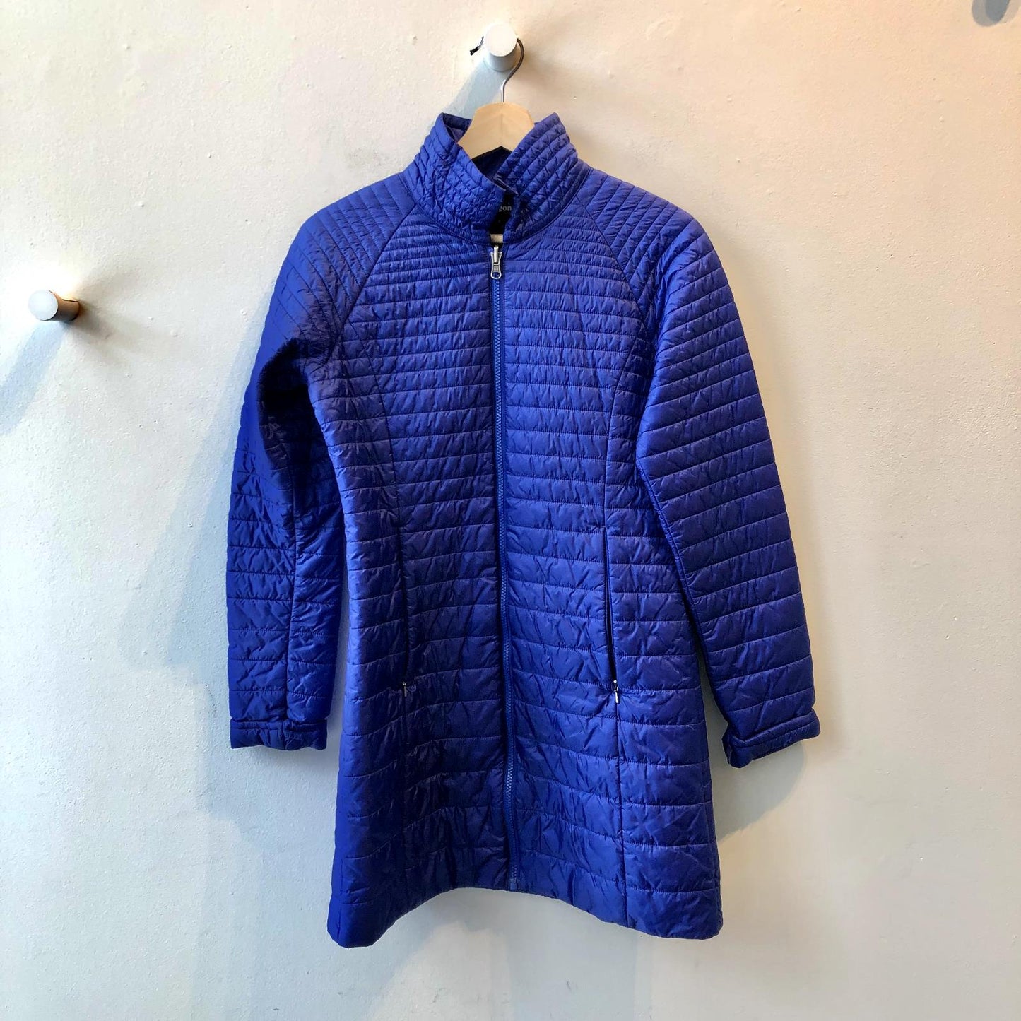 S - Patagonia Blue Vosque Quilted Interior Puffer Liner Only Jacket 1217GN