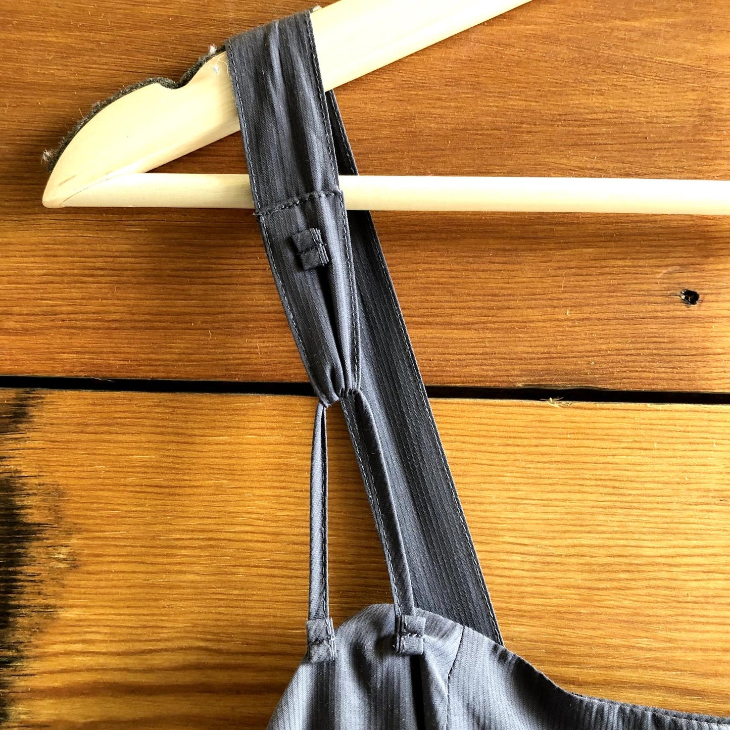 M - Crea Concept Dark Gray Zip Up Unique Pleated Sleeveless Midi Dress 0825MO