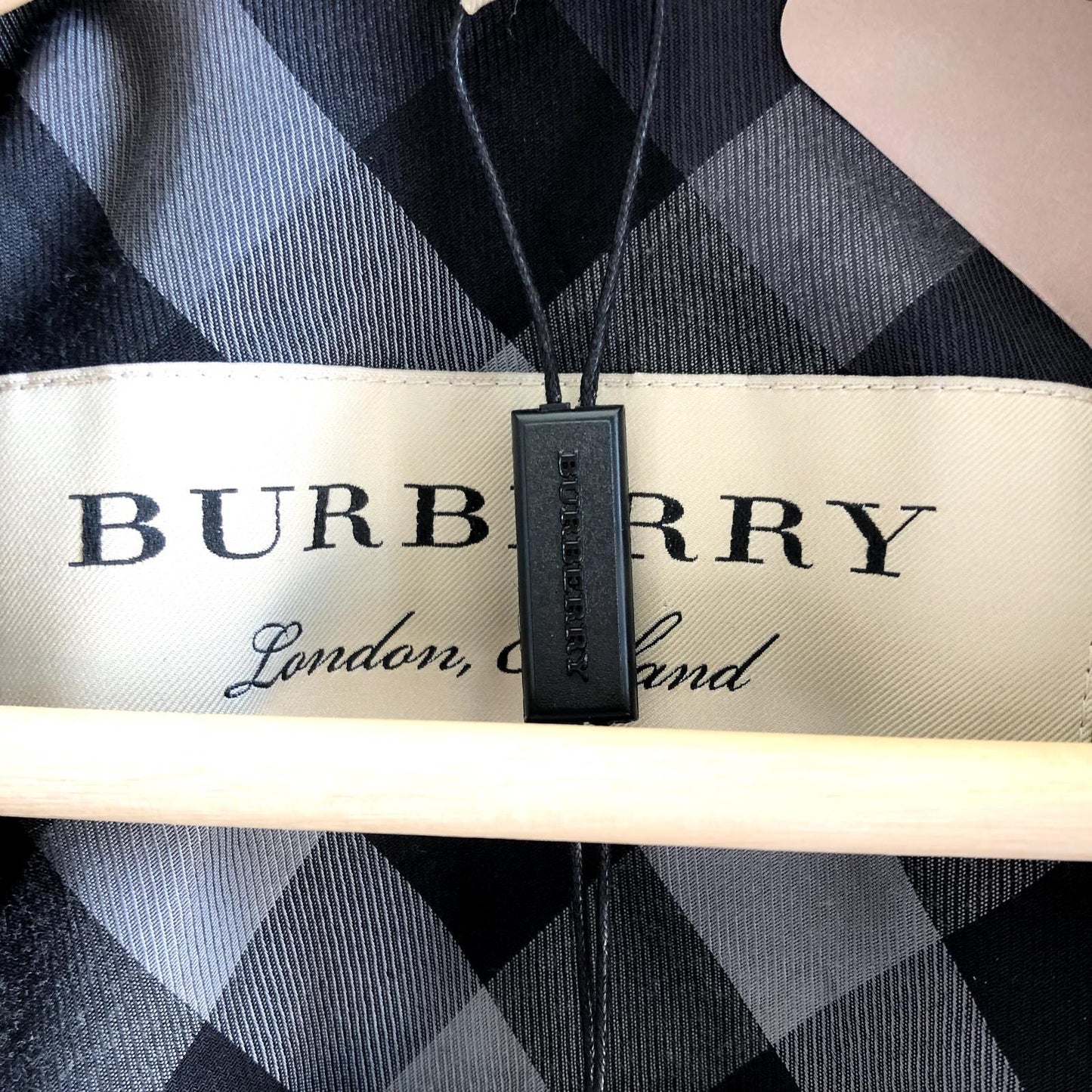 4 - Burberry NEW Gray Technical Wool Cashmere Funnel Neck Coat 0419NR