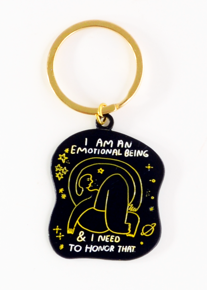 Emotional Being Keychain