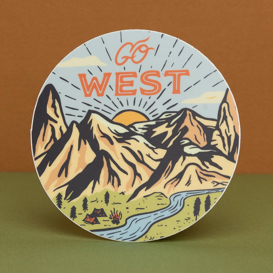 Tender Loving Empire - Go West Sticker