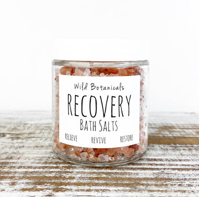 Wild Botanicals - 4.5oz Recovery Bath Salts