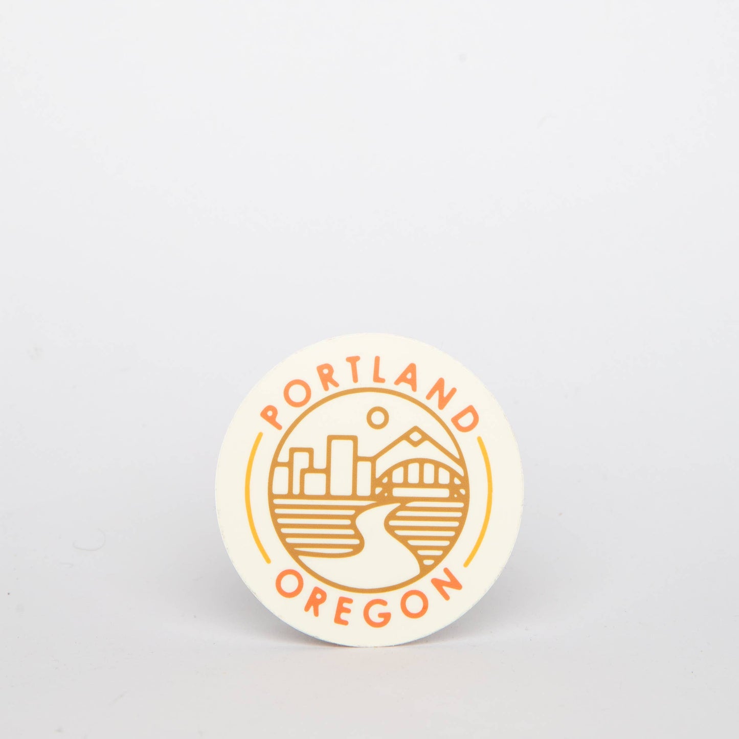 Tender Loving Empire - Portland Retro Skyline Sticker