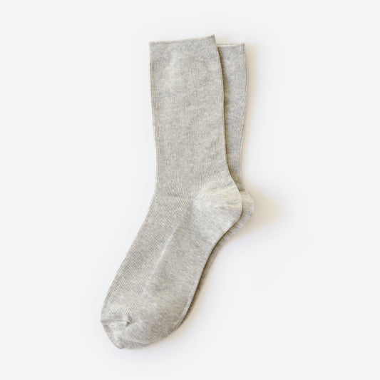 Hooray Sock Co. - Cement (Cotton): Small (Women's 4 - 10)