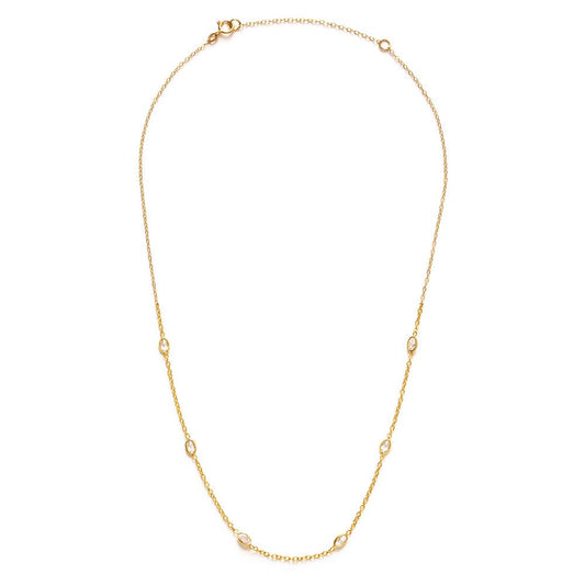 Amano Studio - Crystal Station Chain Necklace
