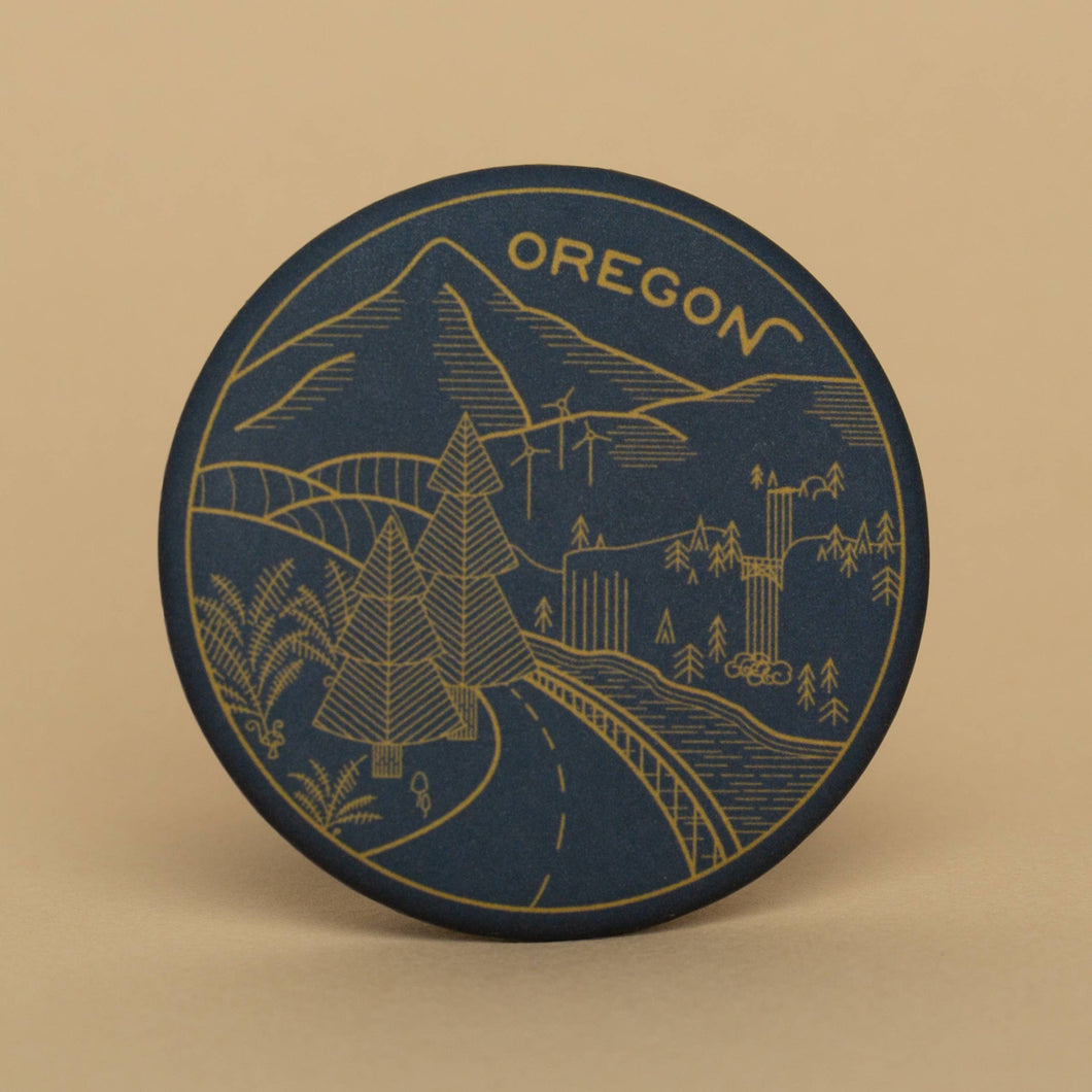 Tender Loving Empire - Scenic Route Round Magnet