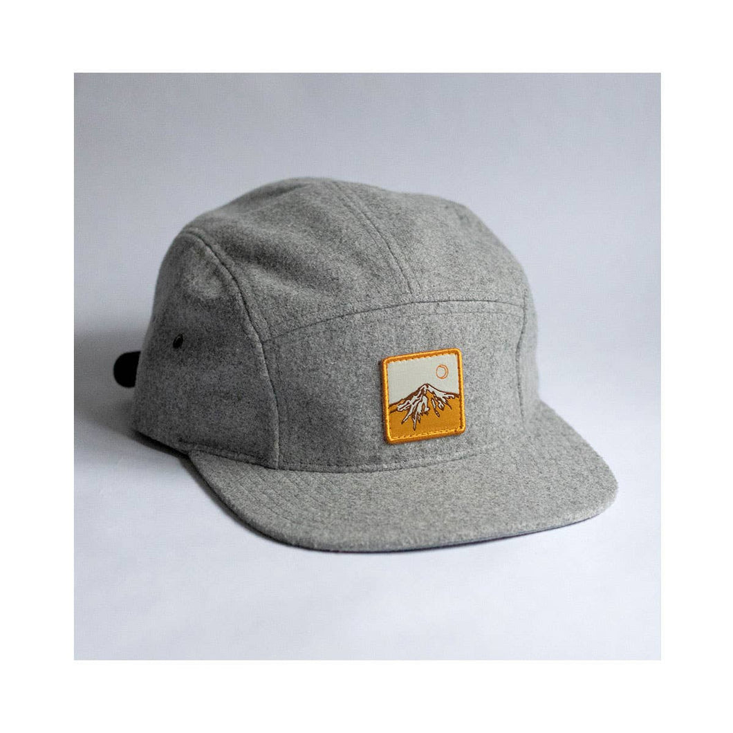 Tender Loving Empire - Mt. Hood 5 Panel Hat (Wool - Light Grey)