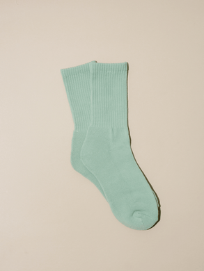 NAT + NOOR - Crew Sock In Celery