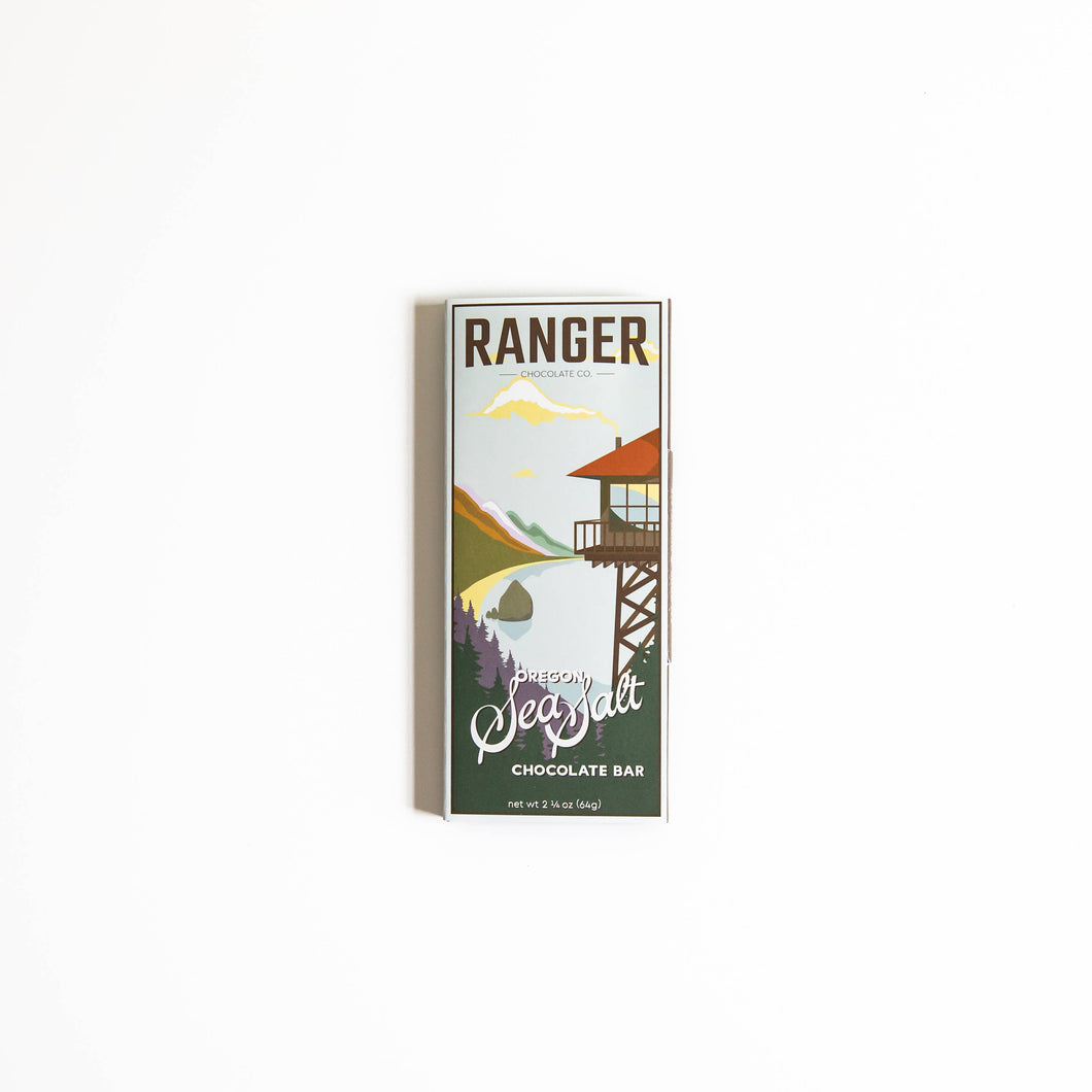 Ranger Chocolate Co. - Oregon Sea Salt Chocolate Bar