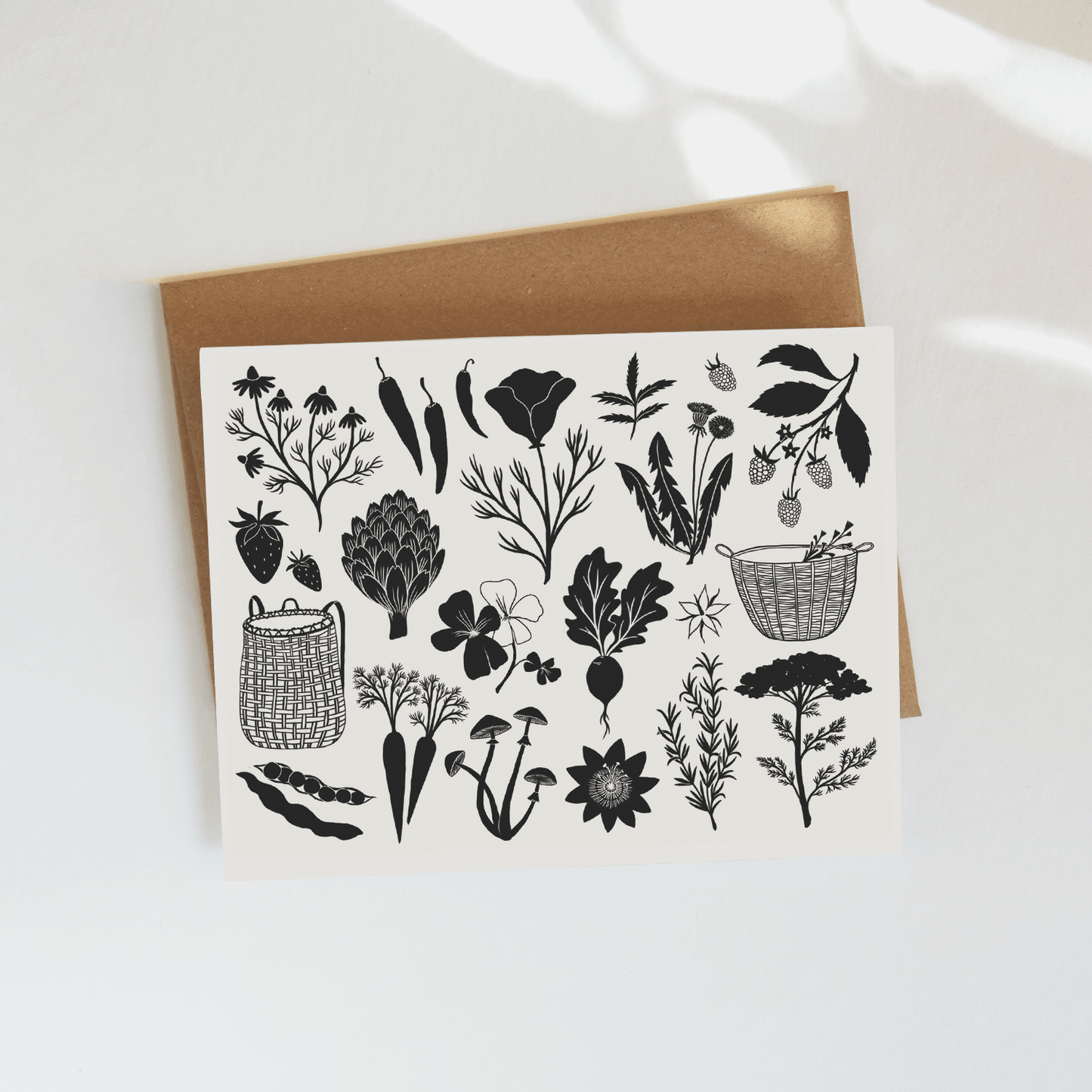 Elana Gabrielle - Forage Greeting Card