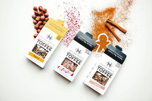 Holm Made Toffee Co. - HOLIDAY Flavors - Oregon Hazelnut Toffee