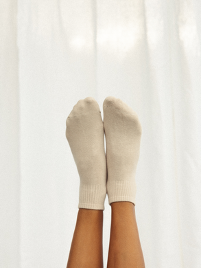 NAT + NOOR - Ankle Sock In Cream