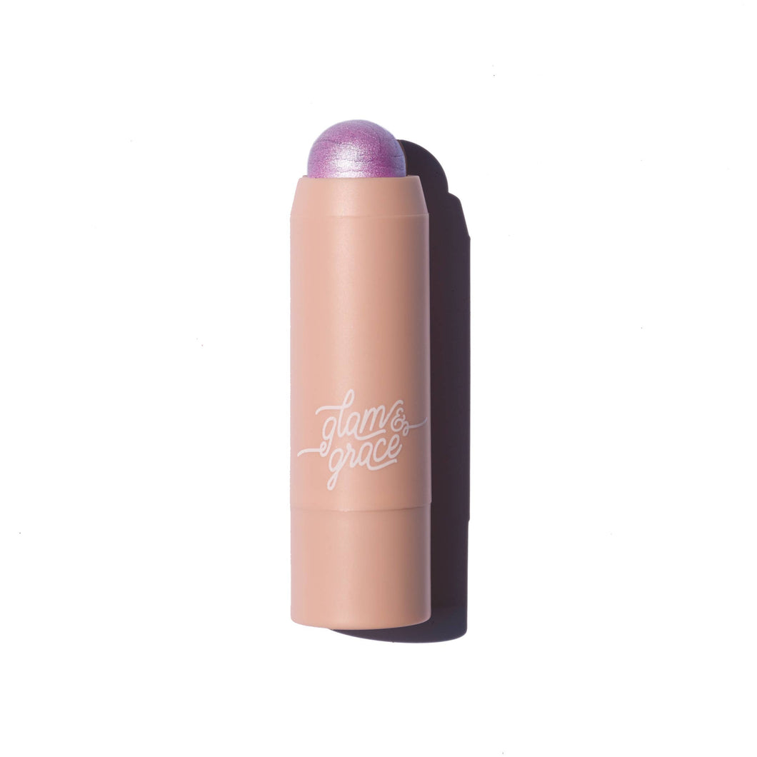 Glam & Grace - Shimmer Highlight Multistick - Icy Lilac