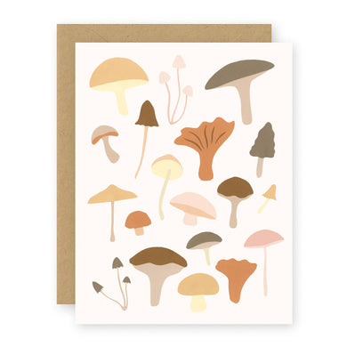 Elana Gabrielle - Mushrooms Greeting Card