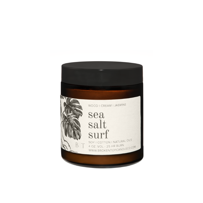 Broken Top Brands - Natural Soy Candle - Sea Salt Surf - 4 oz