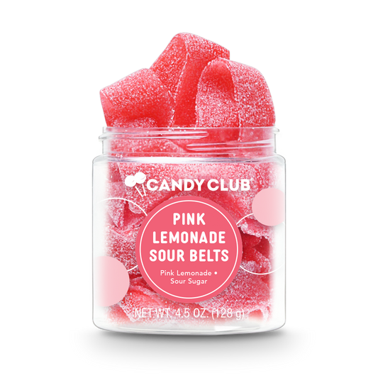 Candy Club - Pink Lemonade Sour Belt Candy