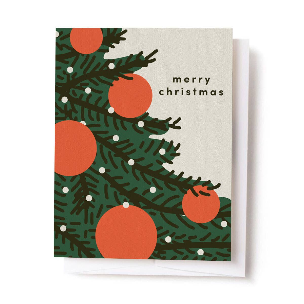 Tender Loving Empire - Merry Christmas Tree Card