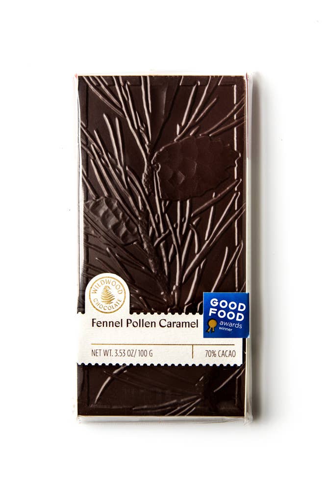 Wildwood Chocolate Fennel Pollen Caramel Bar