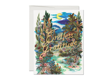 Red Cap Cards - Endless Gratitude thank you greeting card