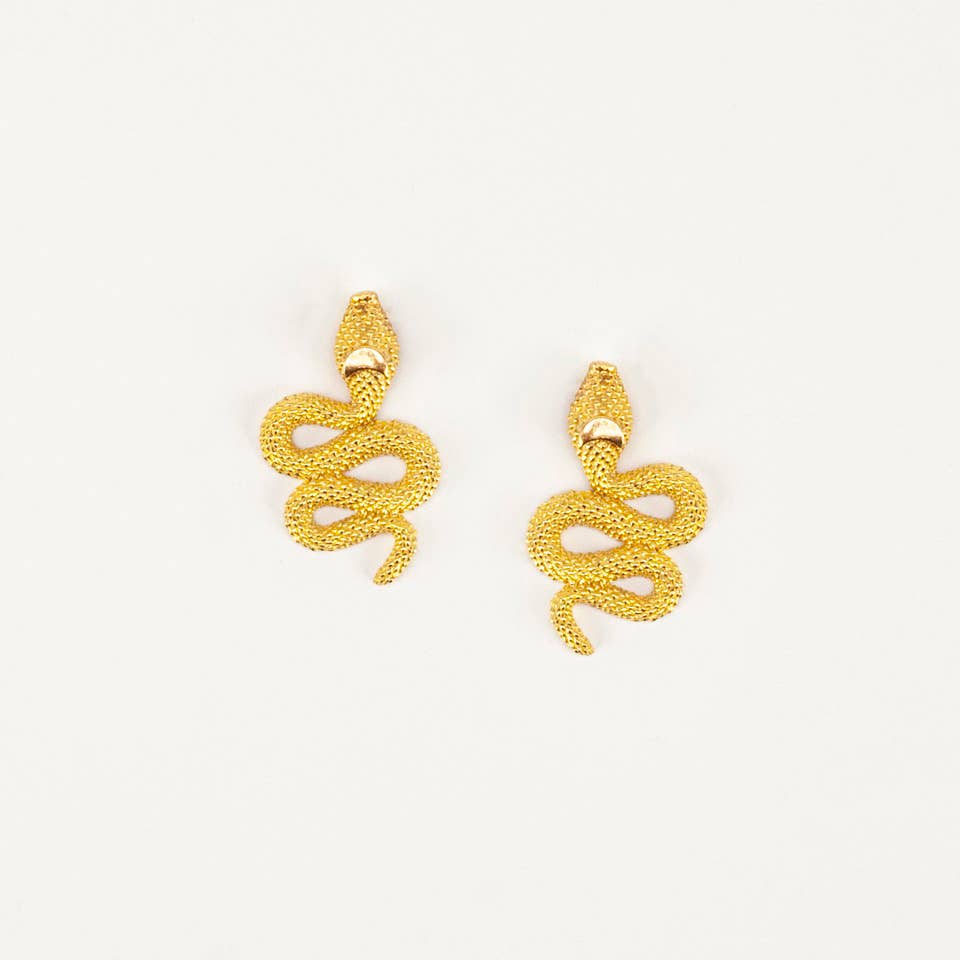 Altiplano - Snake Post Earrings